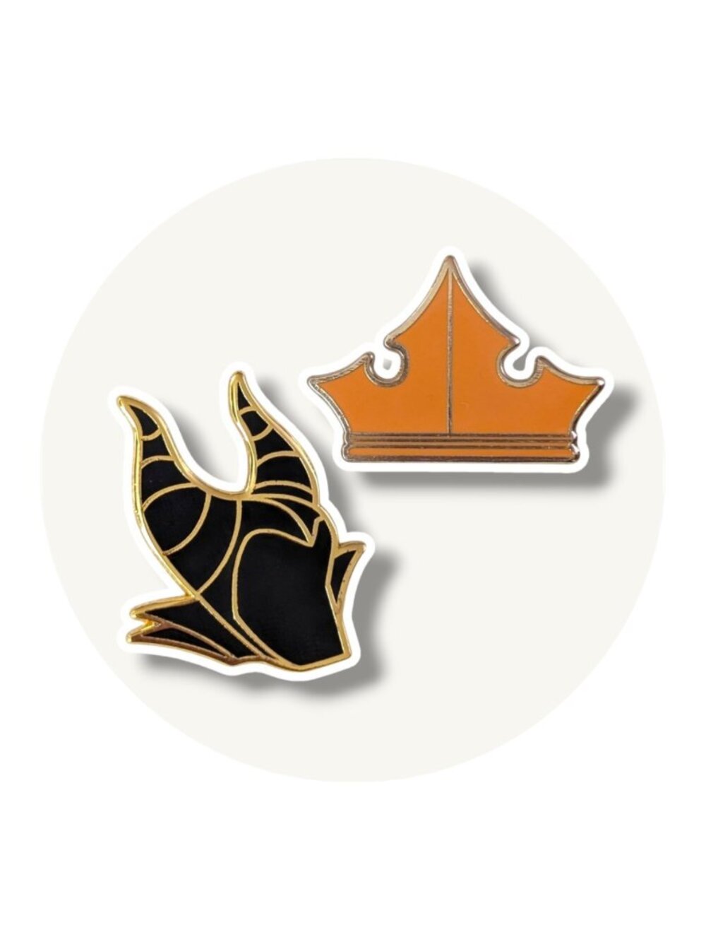 Sleeping Beauty Disney Pins: Aurora and Maleficent Character Hat